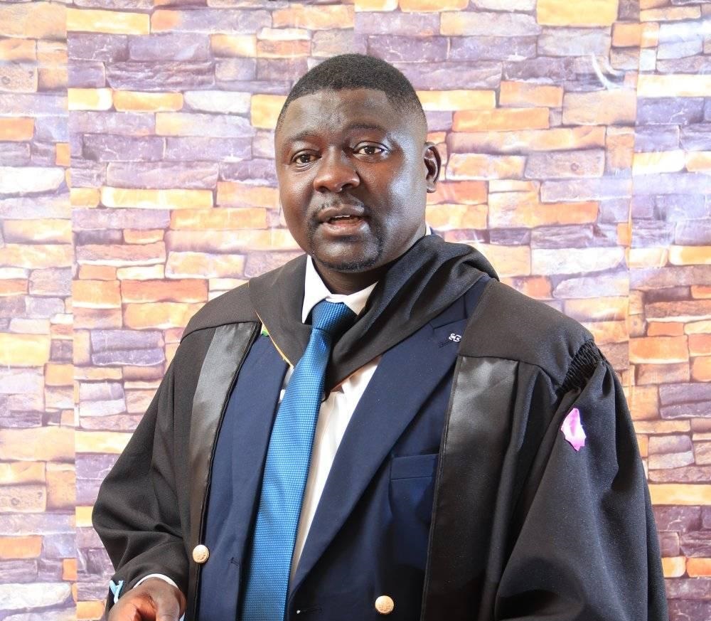 Portrait of Godfrey Chimana.